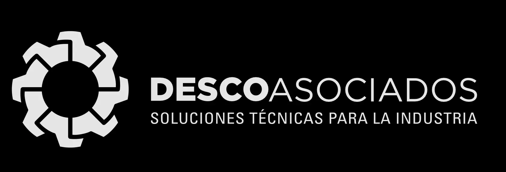 Logo desco asociados negro